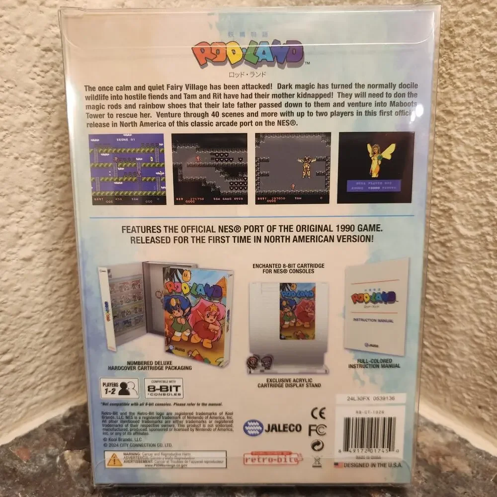 Game - Rod Land (NEW) - NES - Retro-bit
